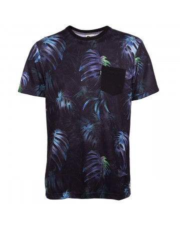 Camiseta MCD Costela de Adão - Marinho/Floral