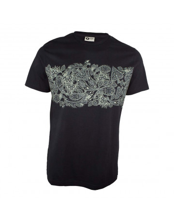 Camiseta MCD Regular Paisley - Preta