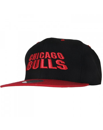 Boné Mitchell And Ness Chicago Bulls - Preto