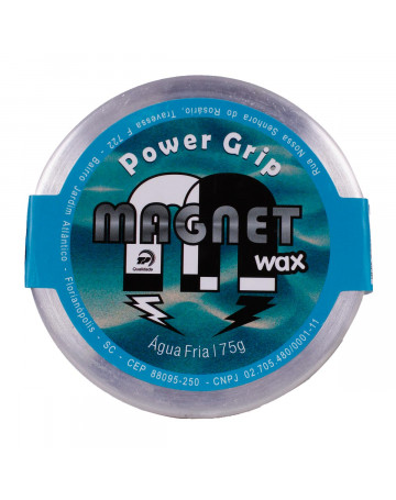 Parafina Magnet Wax Power Grip Lata - Água fria