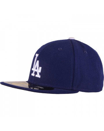 Boné New Era LA Dodgers Authentic Collection Azul