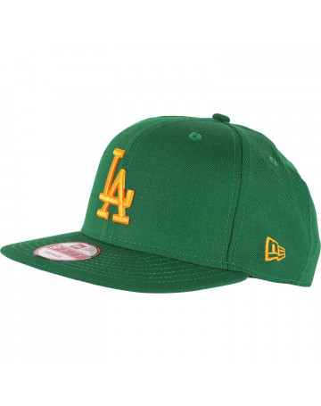 Boné New Era LA Dodgers Yellow Verde