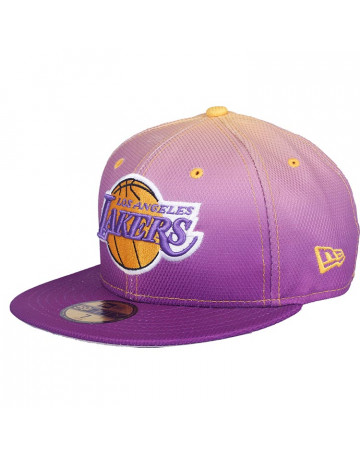 Boné New Era Lakers Gradiente