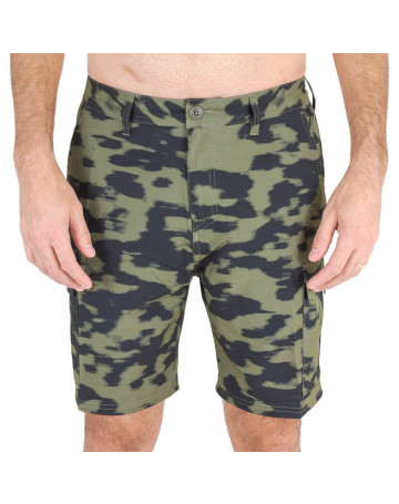 Bermuda Quiksilver Amphibian Rogue-Camo Verde