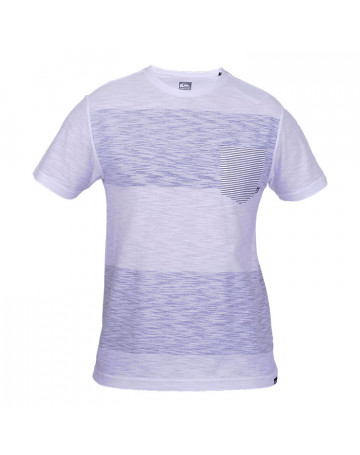 Camiseta Quiksilver Translucent - Branca/Preta