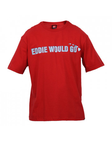 Camiseta Quiksilver Eddie - Vermelha