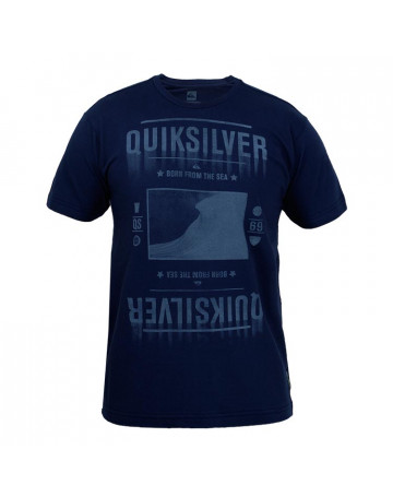 Camiseta Quiksilver Born - Azul