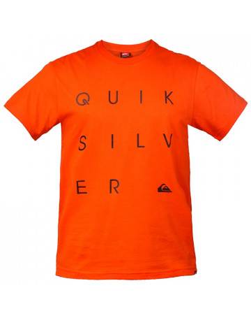 Camiseta Quiksilver Popsicle - Laranja