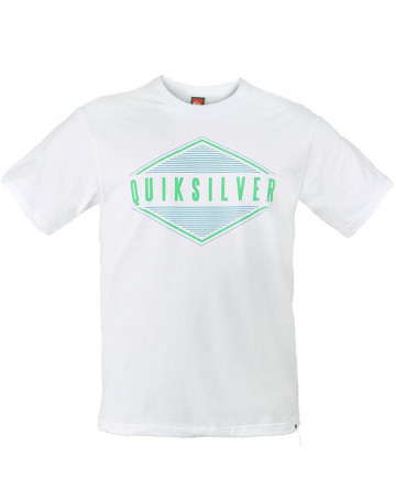Camiseta Quiksilver Basis - Branco