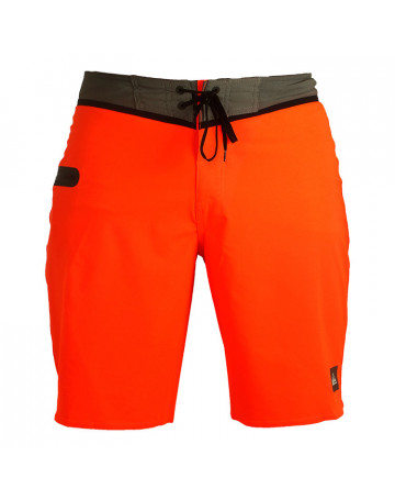 Bermuda Quiksilver Local Perf - Laranja