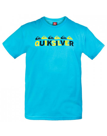 Camiseta Quiksilver Six - Azul