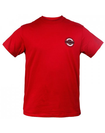 Camiseta Quiksilver Delivered - Vermelho