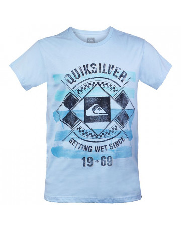 Camiseta Quiksilver Faction - Azul