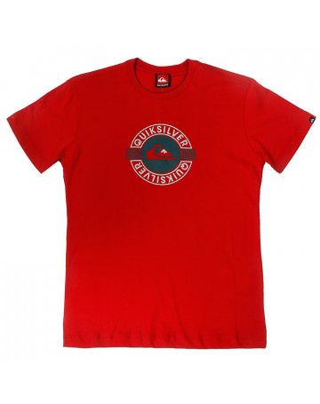 Camiseta Quiksilver Juvenil Esp - Vermelho