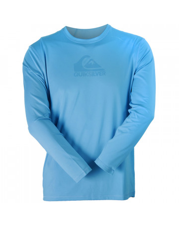 Camiseta Quiksilver Lycra Flatlock Azul