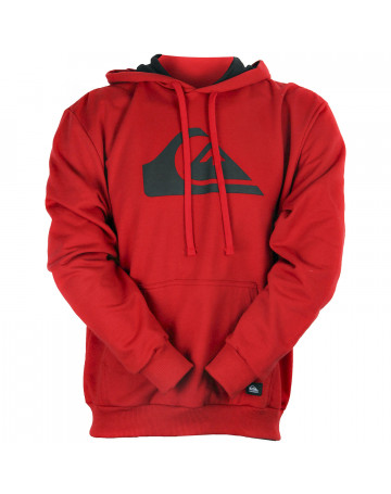 moletom quiksilver vermelho