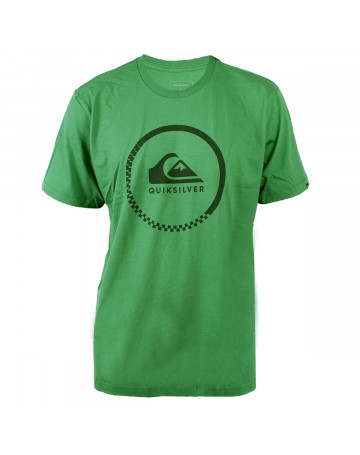 Camiseta Quiksilver Active Logo Verde