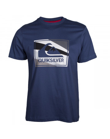 Camiseta Quiksilver Knife - Azul