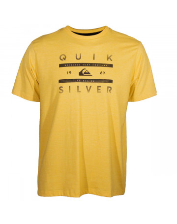 Camiseta Quiksilver Classic - Amarelo