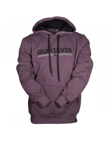 Moletom Quiksilver Canguru Tough - Vinho Mescla