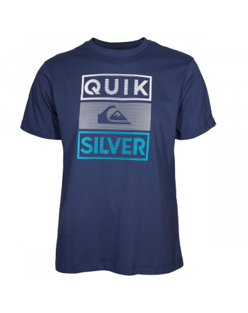 Camiseta Quiksilver Stone Pack Black - Marinho