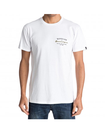 Camiseta Quiksilver Street - Branco