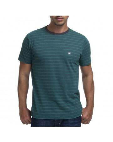 Camiseta Quiksilver Cheep - Verde/Chumbo