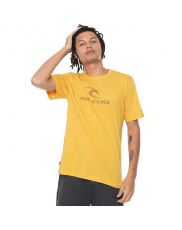 Camiseta Rip Curl Undertown Amarela 