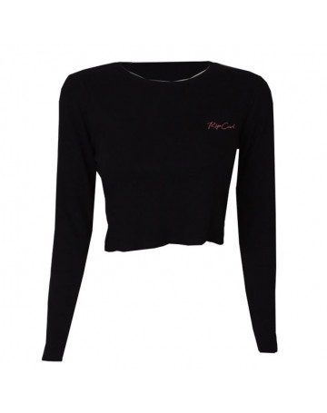 Blusa Rip Curl Basic Letters Top - Preto