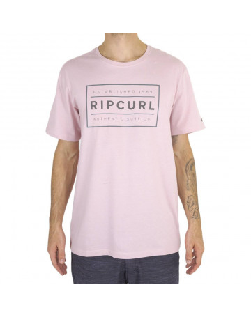 Camiseta Rip Curl Stretched Out - Rosa