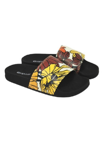 Chinelo Rip Curl Golden Days - Preto Floral