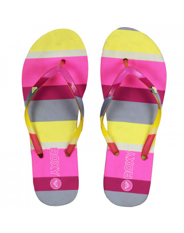 Chinelo Roxy Feminino Bianca Listrado I