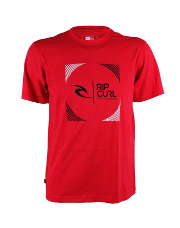 Camiseta Rip Curl Trials Vermelha