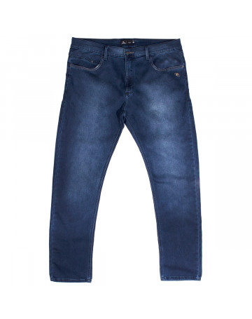 Calça Rip Curl Jeans Confort Dirty Extra Grande - Azul