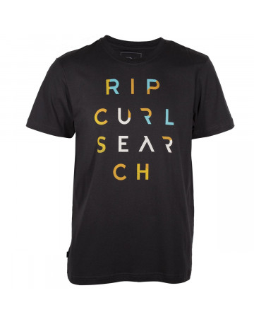 Camiseta Rip Curl Rip A Search - Chumbo