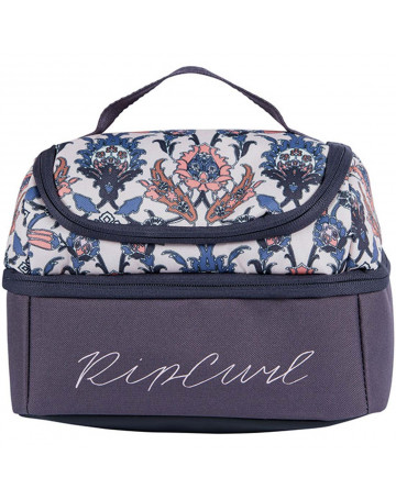 Necessaire Rip Curl Double Up Lunchin - Cinza