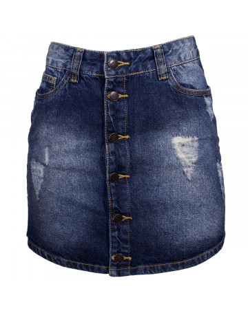 Saia Redley Jeans Summer - Azul 