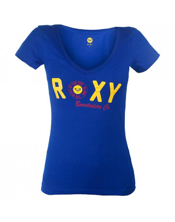 Camiseta Roxy Boardriders - Azul