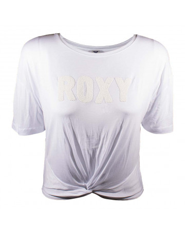 Camiseta Roxy Leaked - Branco