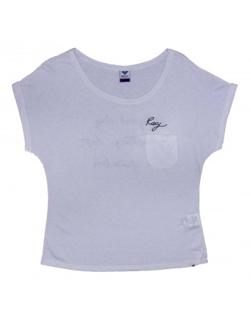 Camiseta Roxy Good Days - Branco