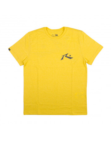 Camiseta Rusty Competition Juvenil - Amarela