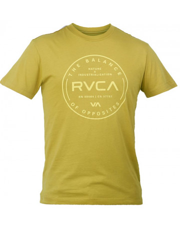 Camiseta RVCA Esp Directive - Amarela