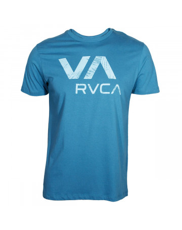 Camiseta Rvca Palms - Azul