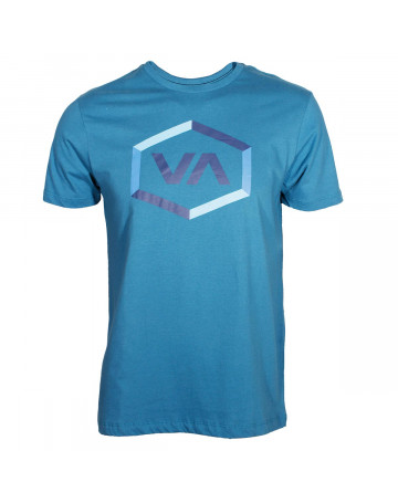 Camiseta Rvca Hex II - Azul