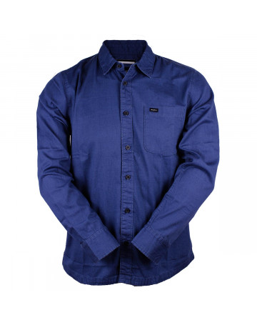Camisa Rvca Service Dark Azul