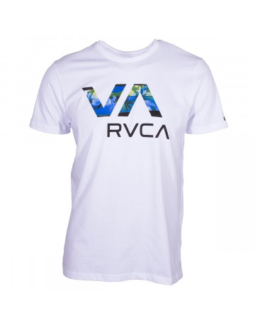 Camiseta Rvca Choppeed - Branca