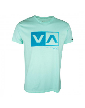 Camiseta RVCA Static Box Verde