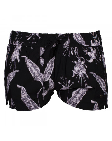 Short Roxy Comes and Goes - Preto/Floral
