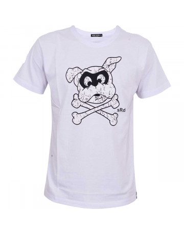 Camiseta Sem Raça Definida - sRd Dog - Branca