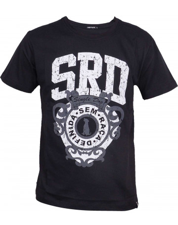 Camiseta Sem Raça Definida - sRd Logo - Preta
